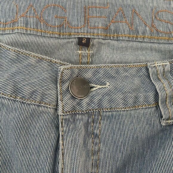 Jag Jeans Classic Fit Capri Womens 2 Light Wash AU0314 - Picture 3 of 9